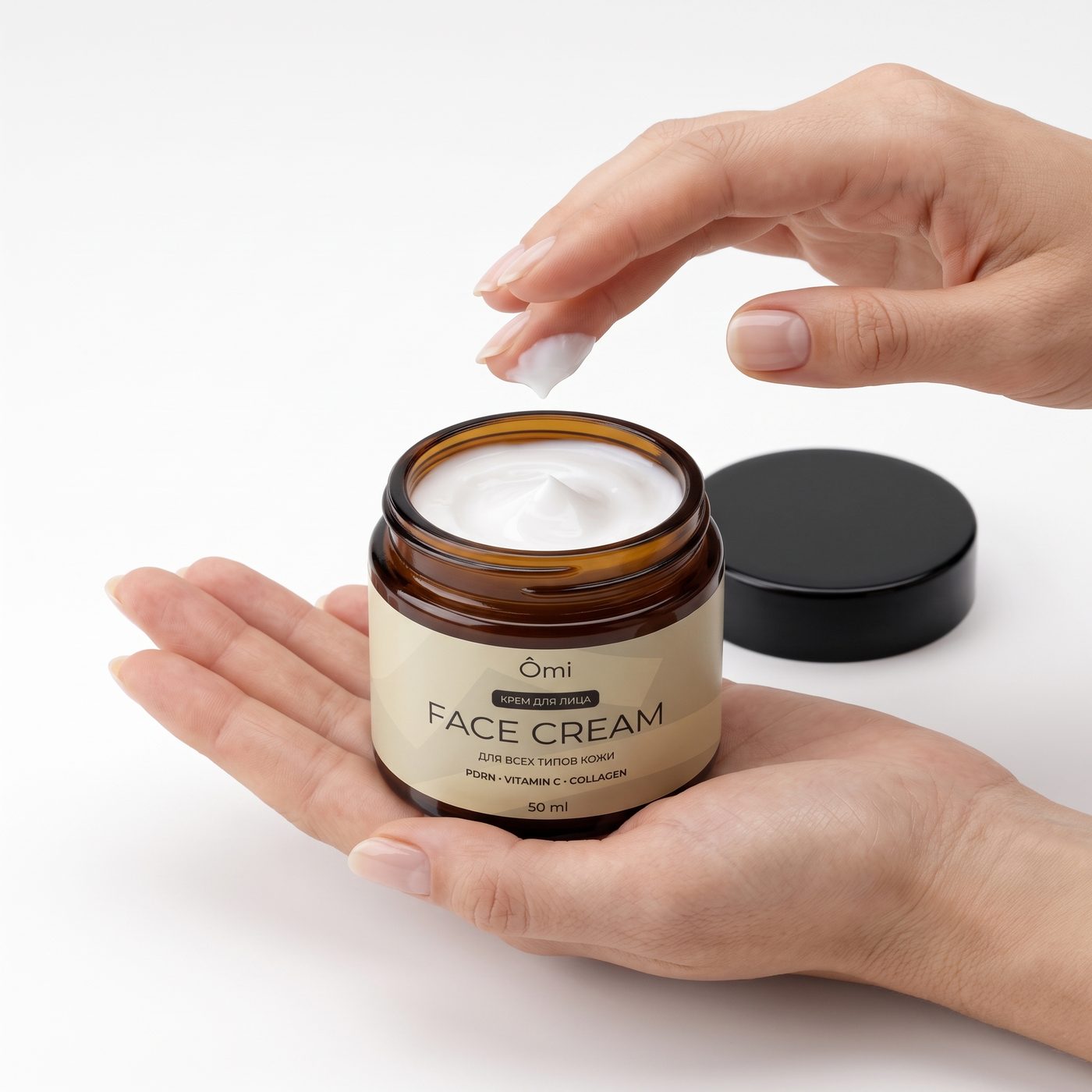 Шаг 3 — крем Ômi Face Cream